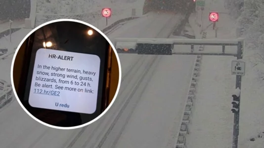 Borë në Kroaci – pritet të bjerë edhe në disa vende të Ballkanit