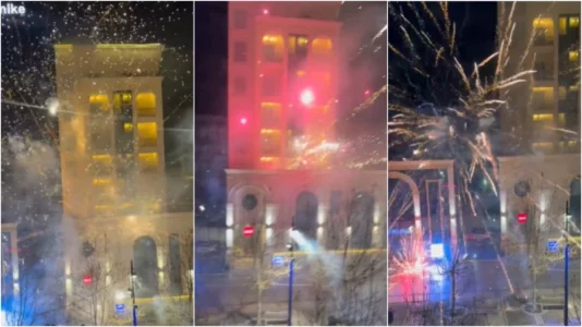 Fishekzjarrë dhe presion para finales: Tifozët e Kosovës trazojnë natën e lojtarëve të Turqisë