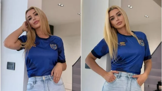 Eni Koçi me fanellë të Kosovës: Do fitojmë apo ajo?