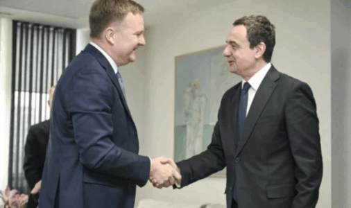 Sorensen sot me mëngjes shkon te Kurti për takim