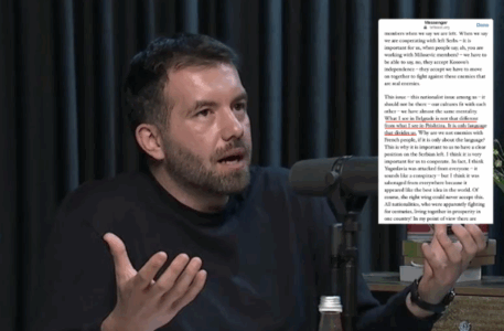 Do të tronditeni se për çfarë i kishte kërkuar falje Rron Gjinovci  publikut serb