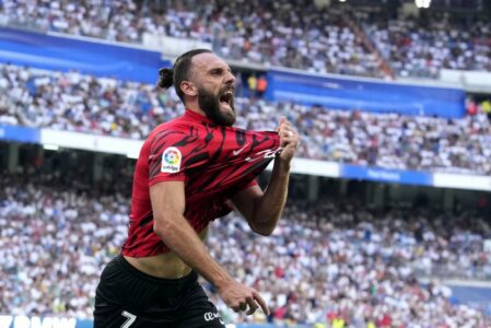 GOOOOOOOOOOL: Vedat Muriqi shënon për fitoren e Mallorcas ndaj Real Madridit