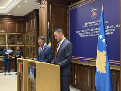 Konjufca pas takimit me homologun belg: Presim që shpejtë të ndodhë anëtarësimi në KE