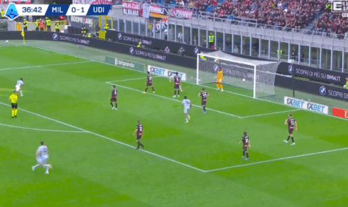 Udinese shënon edhe golin e dytë