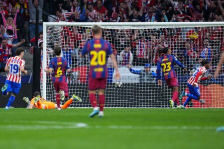 Atletico Madridi e eliminonin Barcelonën-siguron gjysmëfinale të Champions League