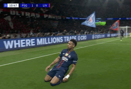 Gol i jashtëzakonshëm nga Doue, PSG në avantazh ndaj Liverpool