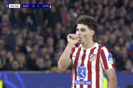 GOOOOOOOOOOL: Alvarez lëshon ‘perlën’ ndaj Barçës, shënon golin e parë të ndeshjes