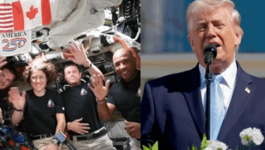 Presidenti amerikan Trump flet me astronautët e Artemis II: Ju po bëni historinë