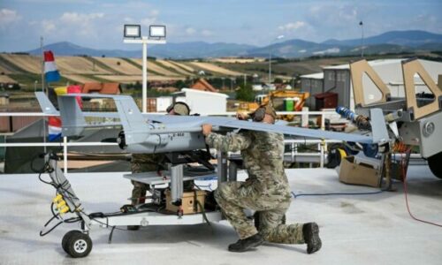 KFOR njofton se njësia ushtarake e Beneluksit për Inteligjencë kryen misionin 1 vjeçar në Kosovë, operuan me dronin “X-300 Integrator”