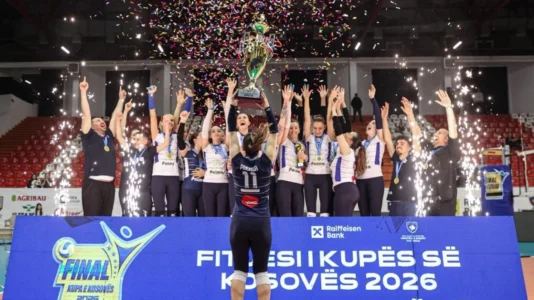 Drita e fiton Kupën e Kosovës në volejboll