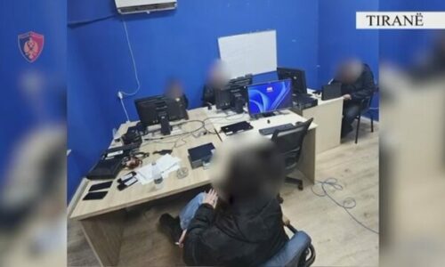 Aksion kundër call centerave të paligjshëm në Tiranë: 4 të arrestuar, sekuestrohen 500 mijë euro