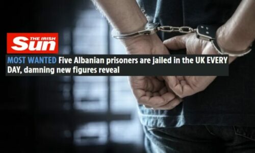 “The Sun”: 5 shqiptarë burgosen çdo ditë në Britani